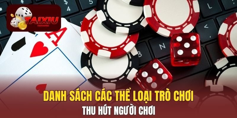 Danh sách các thể loại trò chơi thu hút người chơi